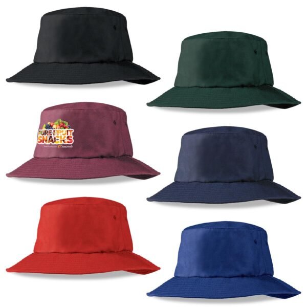 Poly Viscose Bucket Hat - Image 3