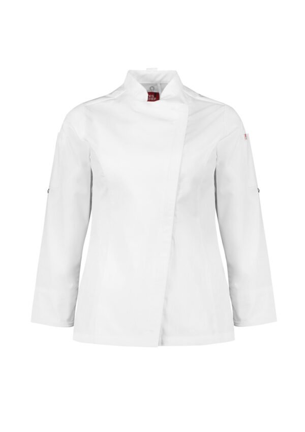 Womens Alfresco Long Sleeve Chef Jacket - Image 2