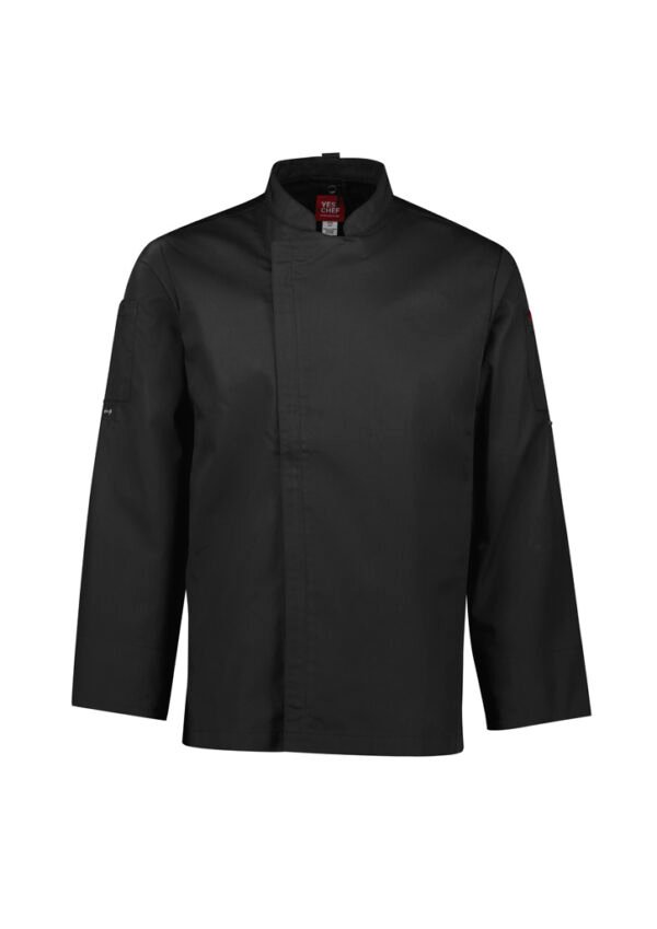 Mens Alfresco Long Sleeve Chef Jacket - Image 3