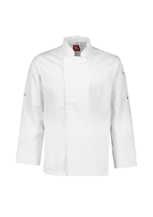 Mens Alfresco Long Sleeve Chef Jacket - Image 2