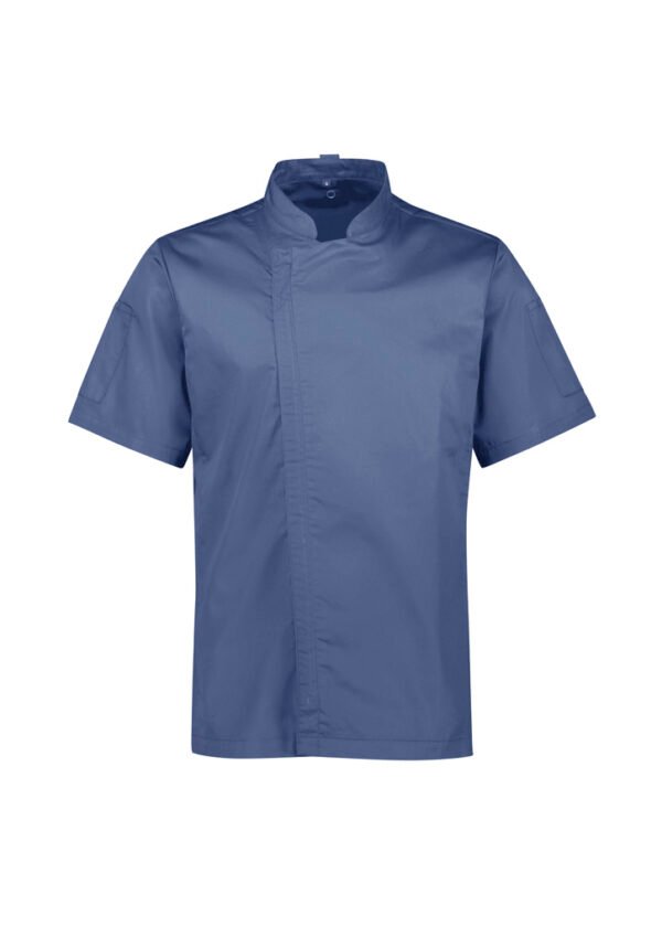 Mens Alfresco Short Sleeve Chef Jacket - Image 4