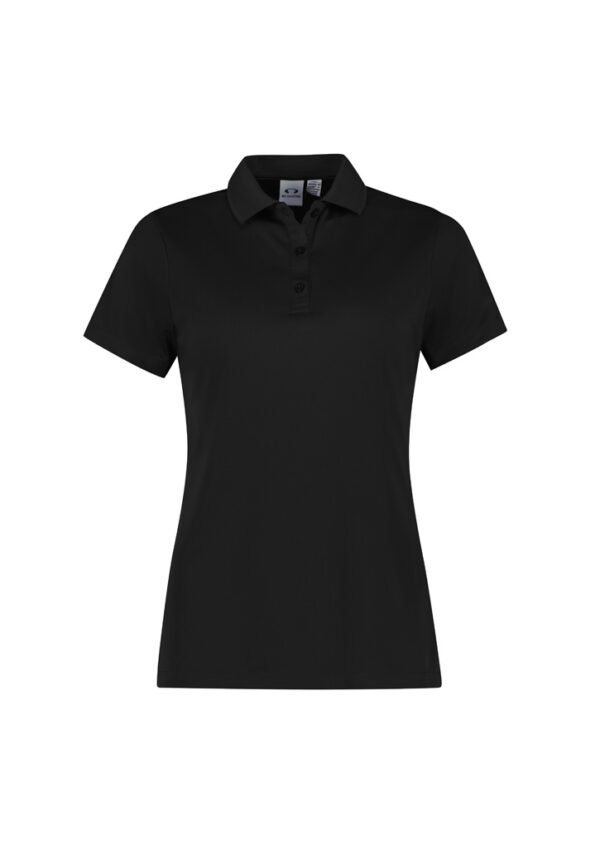 Womens Action Short Sleeve Polo - Image 2