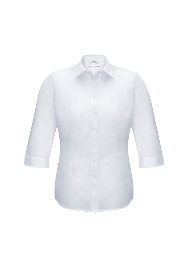 Womens Euro 3/4 Sleeve Shirt - Image 3