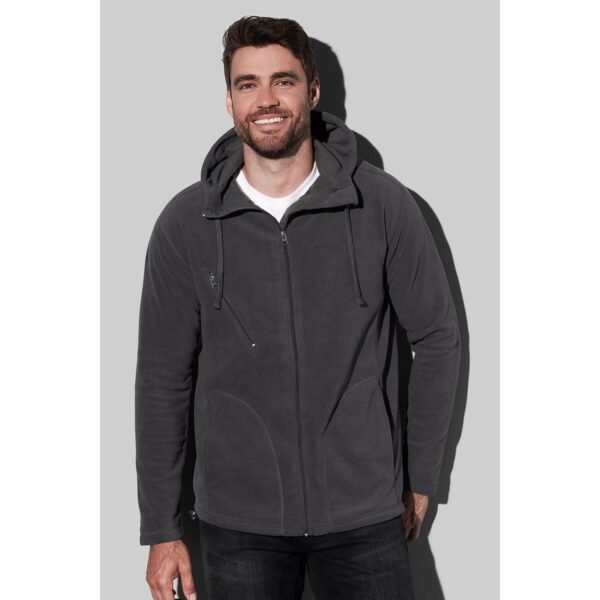 Men's Active Hooded Fleece Jacket