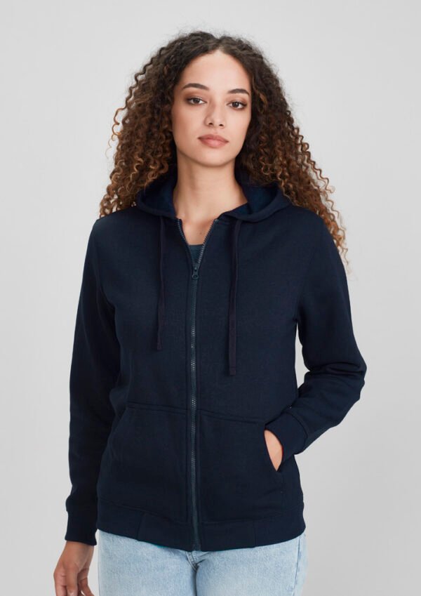 Womens Crew Zip Hoodie