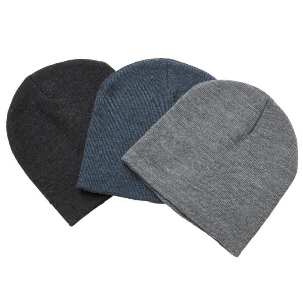Heather Skull Beanie - Image 3