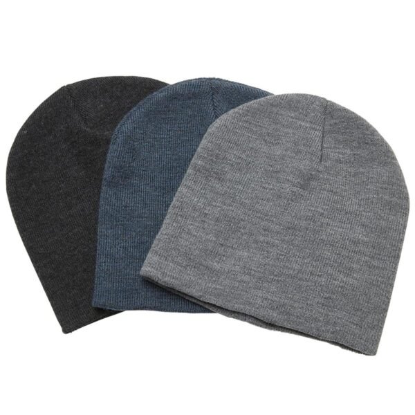 Heather Skull Beanie - Image 4