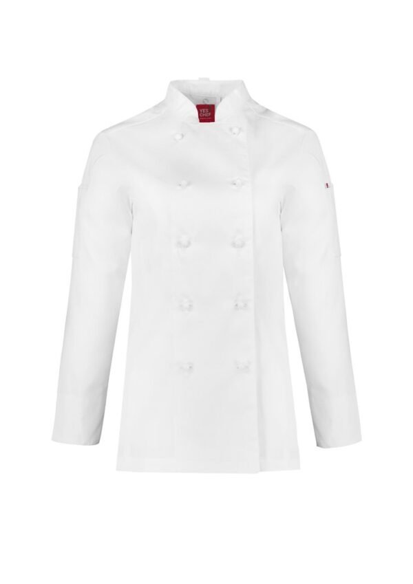 Womens Al Dente Long Sleeve Chef Jacket - Image 2