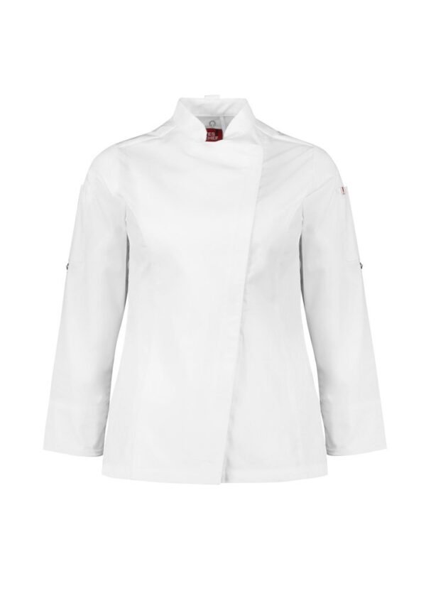 Womens Alfresco Long Sleeve Chef Jacket - Image 2