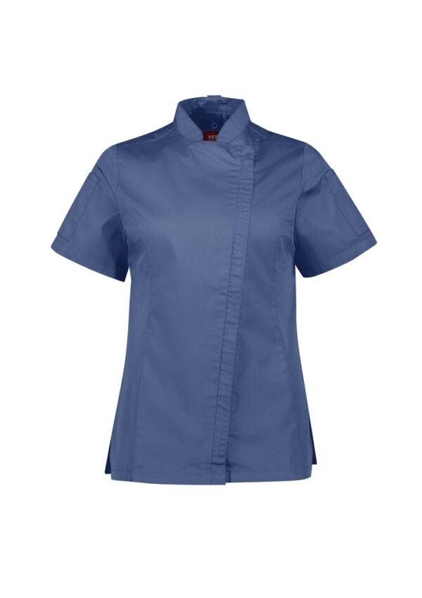 Womens Alfresco Short Sleeve Chef Jacket - Image 4
