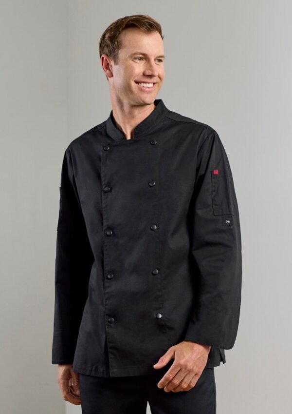 Mens Gusto Long Sleeve Chef Jacket