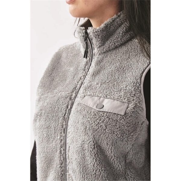 Women's Bergen Sherpa Fleece Vest - Image 6