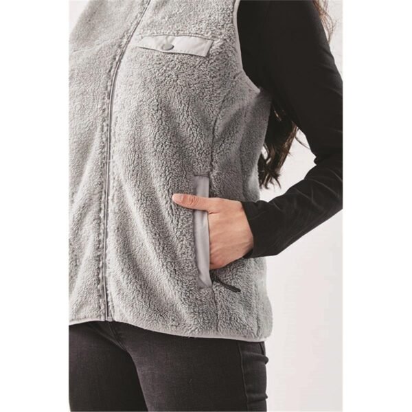 Women's Bergen Sherpa Fleece Vest - Image 7