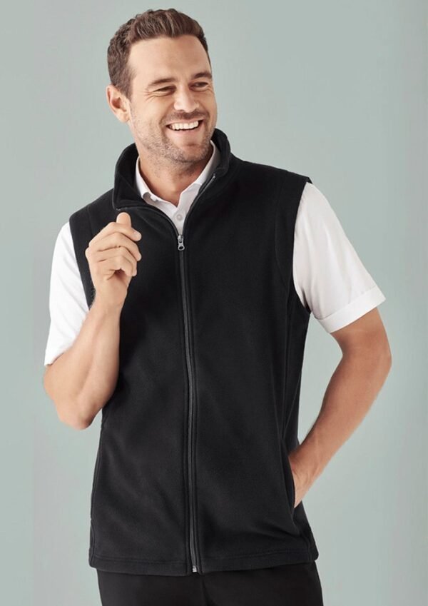 Mens Plain Vest - Image 3