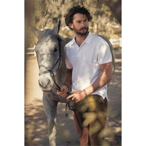 Neptune Regular Men's Cotton Polo - Image 3