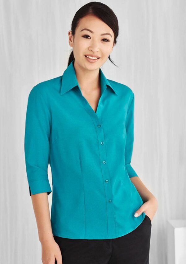 Womens Oasis 3/4 Sleeve Shirt - Image 7