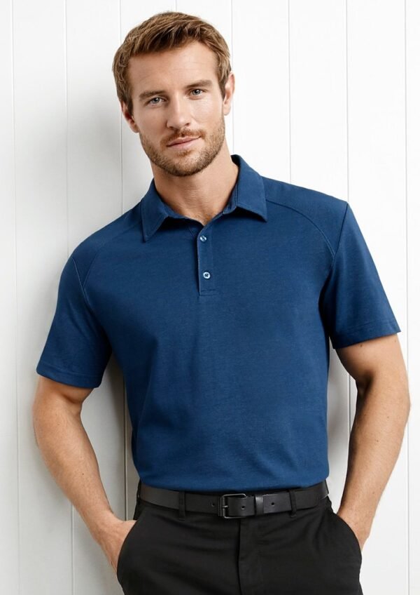 Mens Byron Short Sleeve Polo - Image 5
