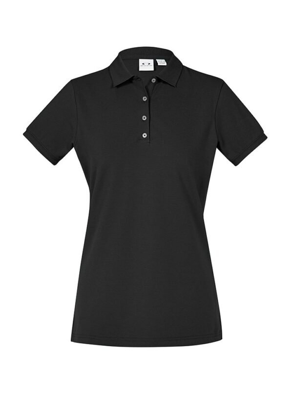 Womens City Short Sleeve Polo - Image 7