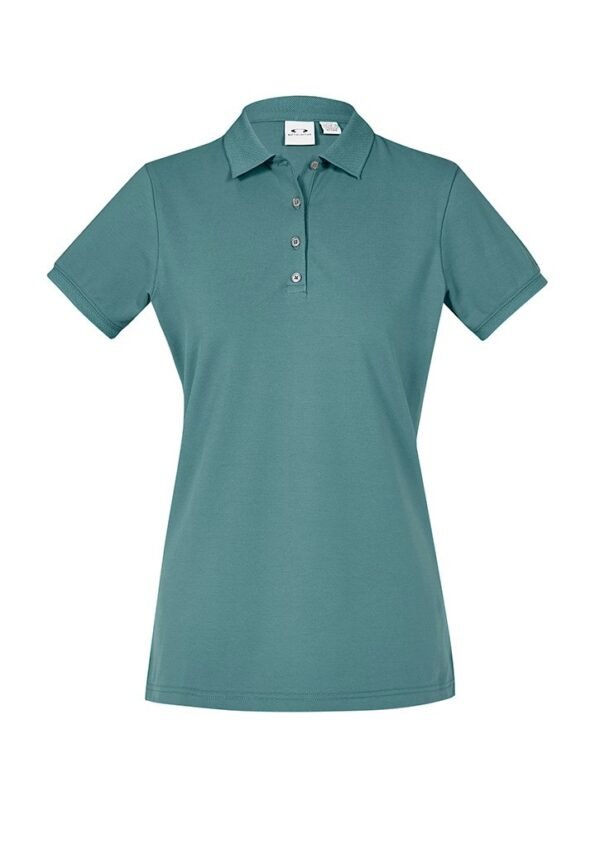 Womens City Short Sleeve Polo - Image 6