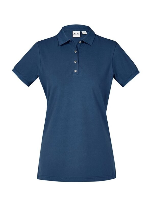 Womens City Short Sleeve Polo - Image 2