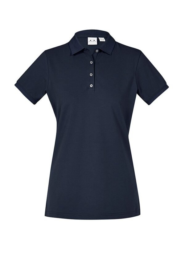 Womens City Short Sleeve Polo - Image 3