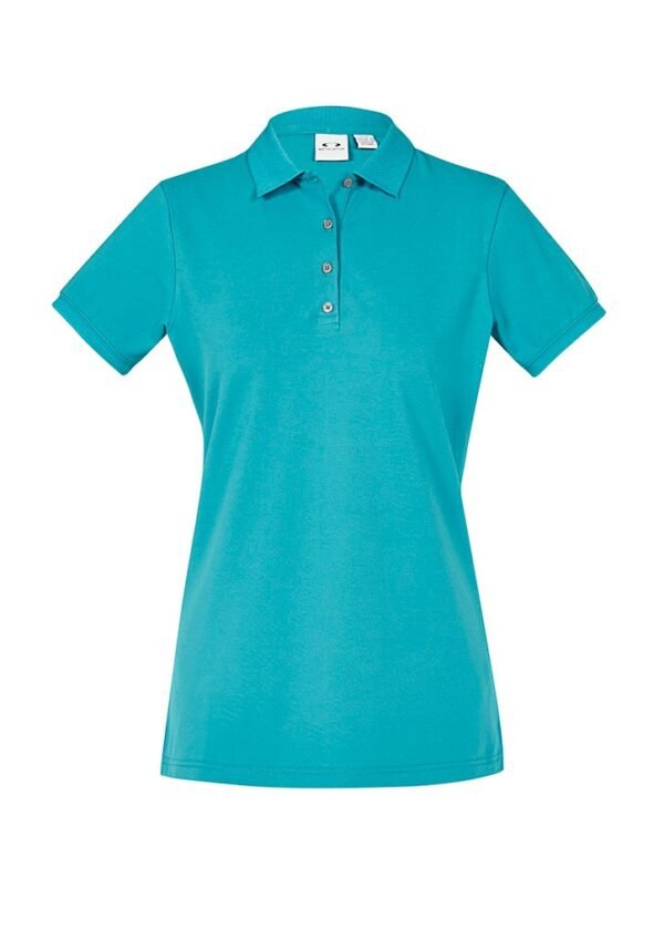 Womens City Short Sleeve Polo - Image 4