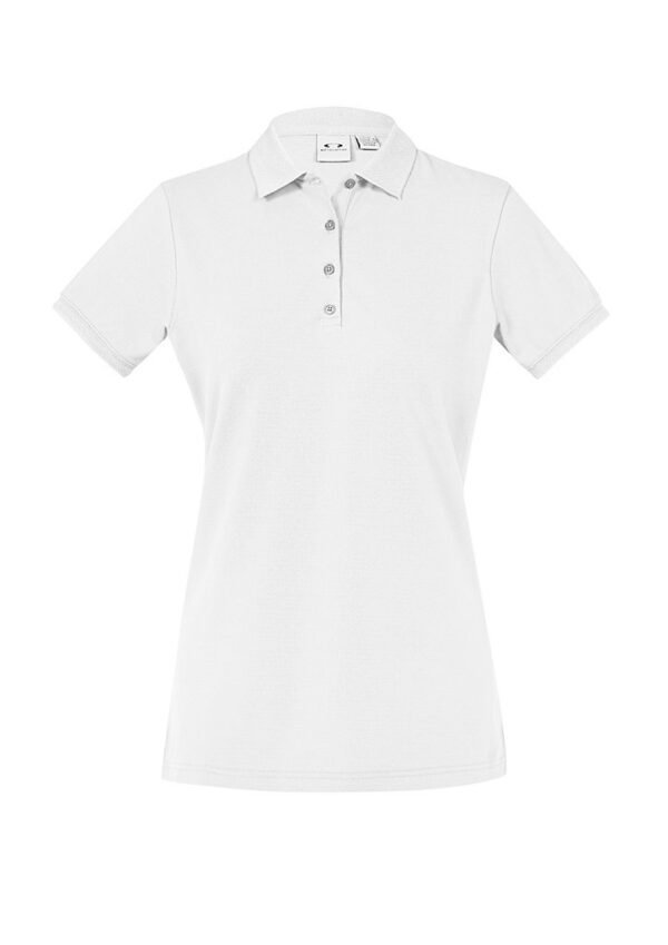 Womens City Short Sleeve Polo - Image 5