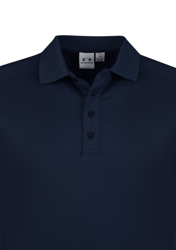 Mens Action Long Sleeve Polo - Image 3
