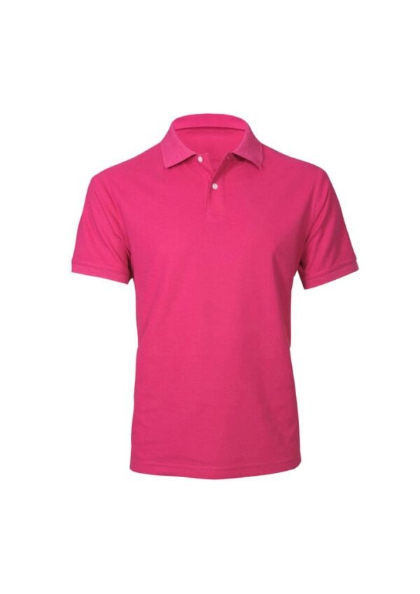 Mens Neon Short Sleeve Polo - Image 5