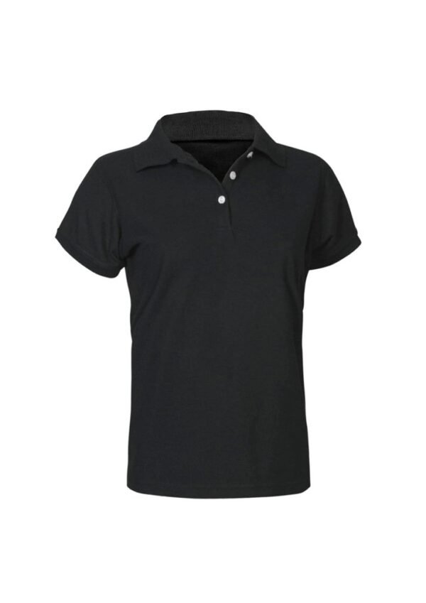Womens Neon Short Sleeve Polo - Image 3