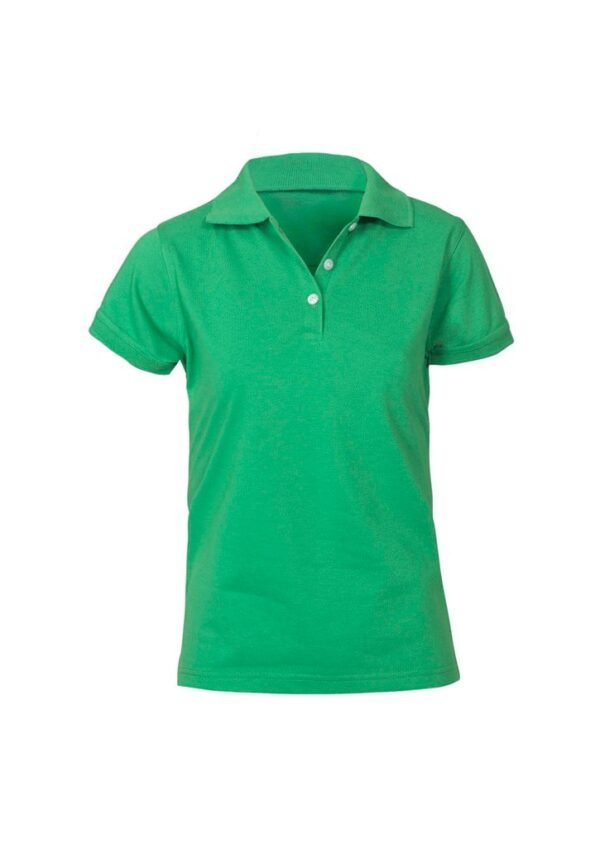 Womens Neon Short Sleeve Polo - Image 6