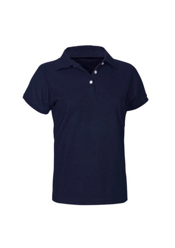 Womens Neon Short Sleeve Polo - Image 5