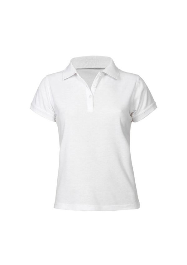 Womens Neon Short Sleeve Polo - Image 4