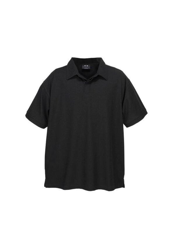 Mens Micro Waffle Short Sleeve Polo - Image 2