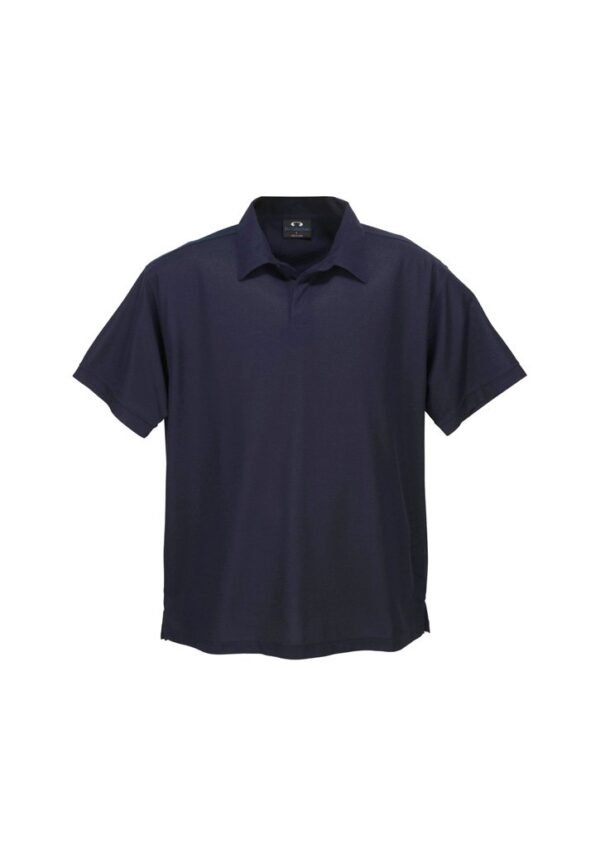 Mens Micro Waffle Short Sleeve Polo - Image 3