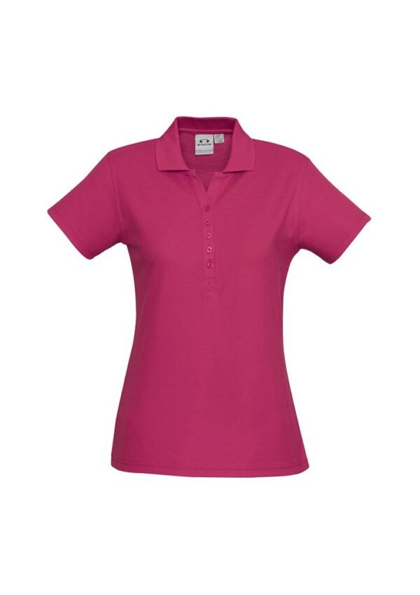 Womens Crew Short Sleeve Polo - Image 5