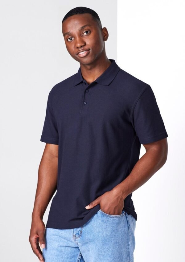 Mens Crew Short Sleeve Polo