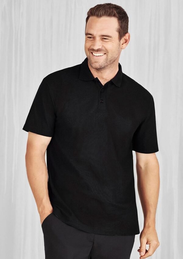 Mens Crew Short Sleeve Polo - Image 12
