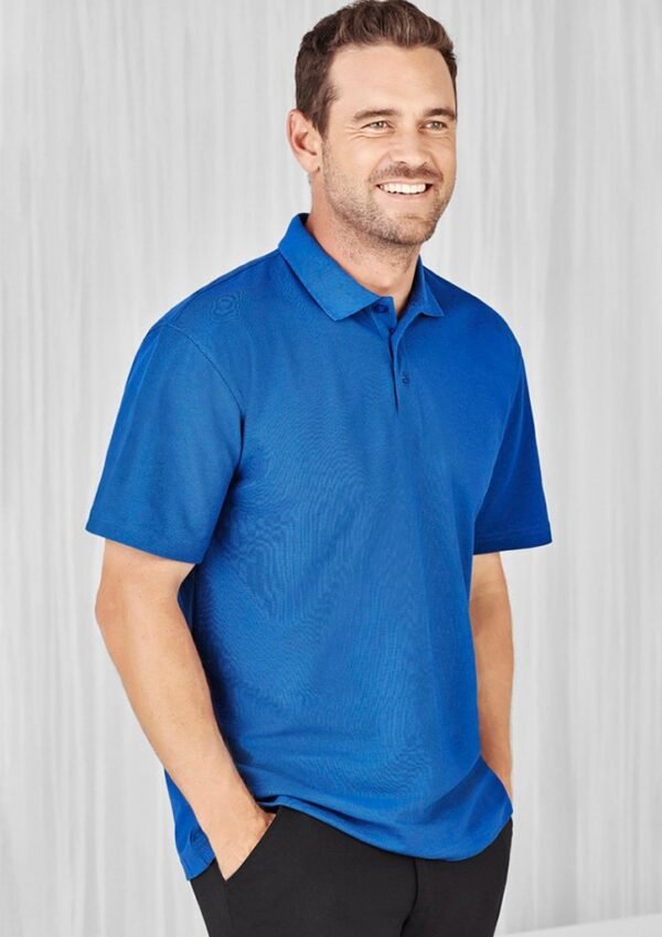 Mens Crew Short Sleeve Polo - Image 4