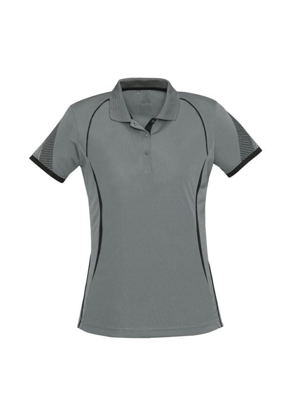 Womens Razor Short Sleeve Polo - Image 5