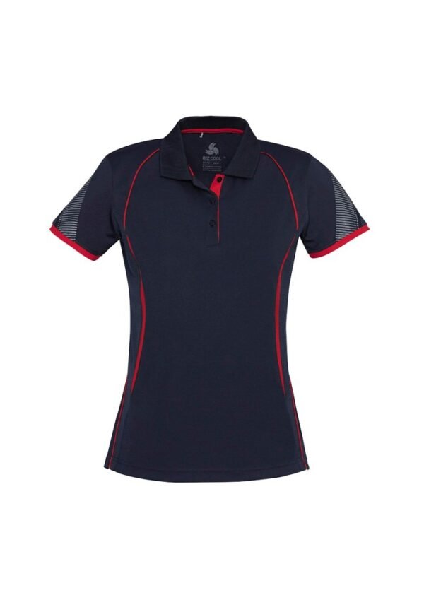 Womens Razor Short Sleeve Polo - Image 3