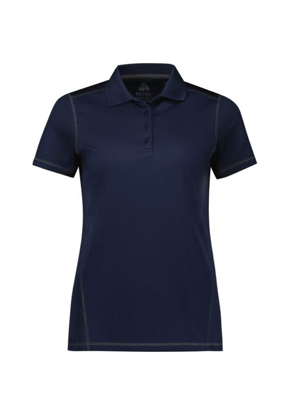 Womens Dart Short Sleeve Polo - Image 5