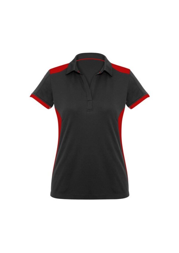 Womens Rival Short Sleeve Polo - Image 3