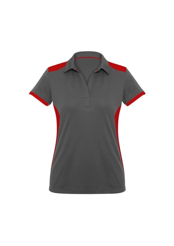 Womens Rival Short Sleeve Polo - Image 2