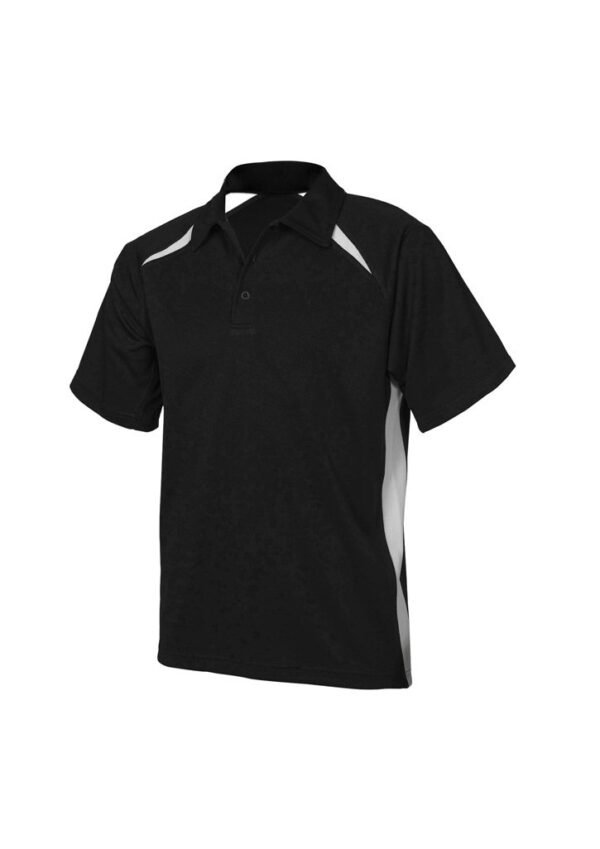 Kids Splice Short Sleeve Polo - Image 5