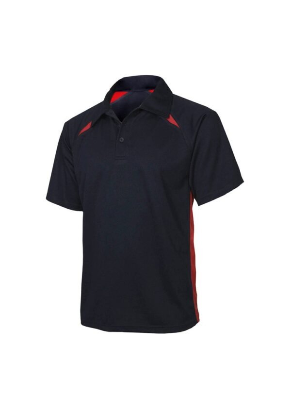 Kids Splice Short Sleeve Polo - Image 6