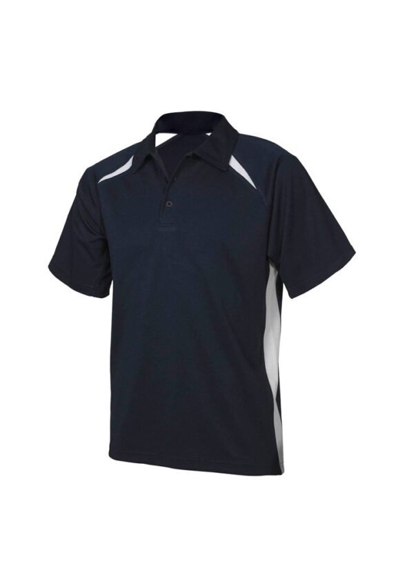 Kids Splice Short Sleeve Polo - Image 4