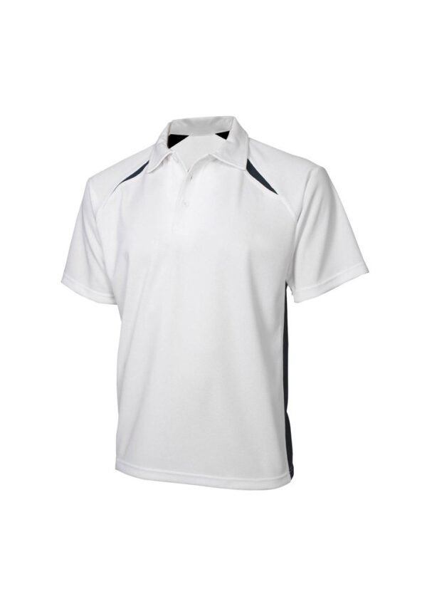 Kids Splice Short Sleeve Polo - Image 2