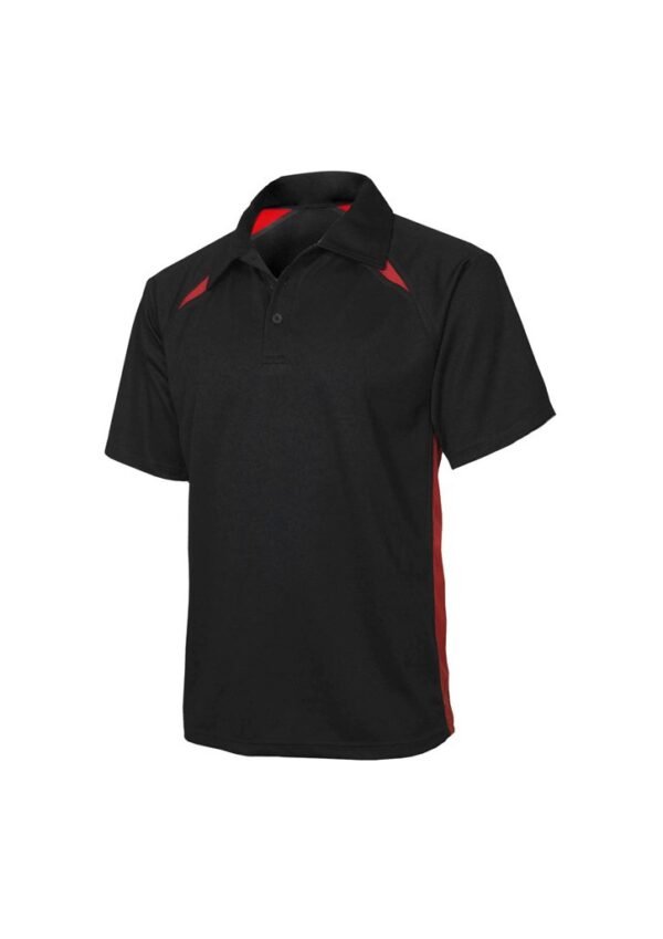 Mens Splice Short Sleeve Polo - Image 5