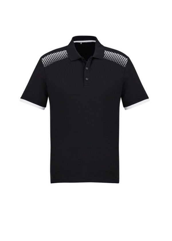 Mens Galaxy Short Sleeve Polo - Image 4